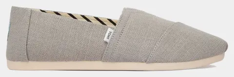 TOMS DRZL GRY HRTG CNVS MN ALPR ESP 10020786-GREY Gray