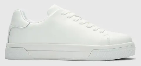 SELECTED SLMDAVID CHUNKY LEATHER SNEAKER 2.0 NOOS 16101188-WHITE White