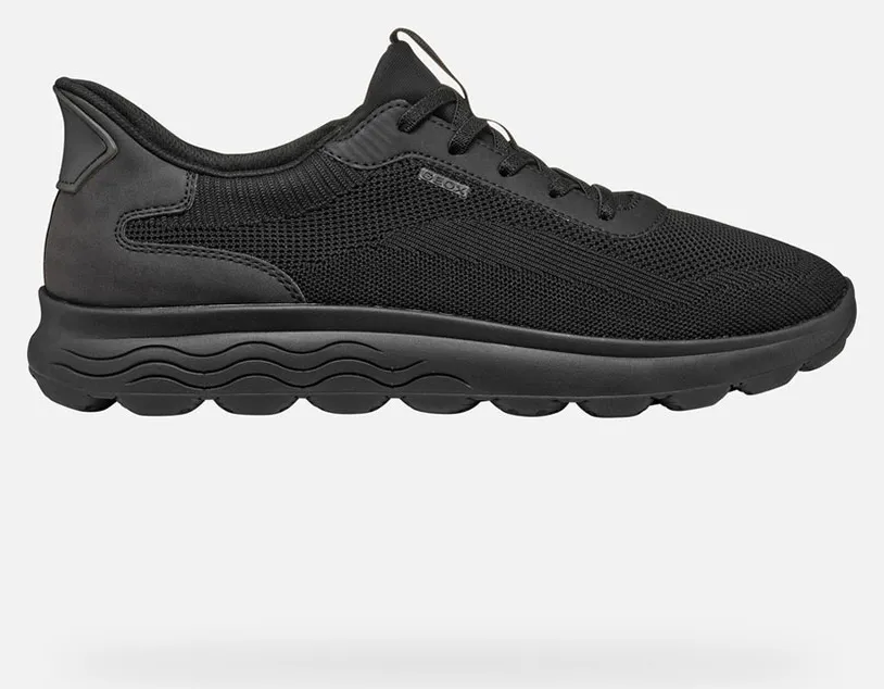 GEOX U SPHERICA PLUS A - KNIT.TE+SY U55MPA06KEKC9999-C9999 Black