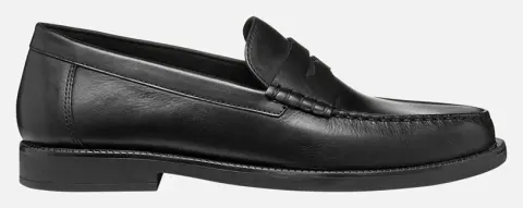GEOX U RECANATI D - SMO.LEA U55HVD00043C9999-C9999 TotalBlack