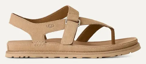 UGG GoldenGaze Toe Post 1175134-SAN Biege