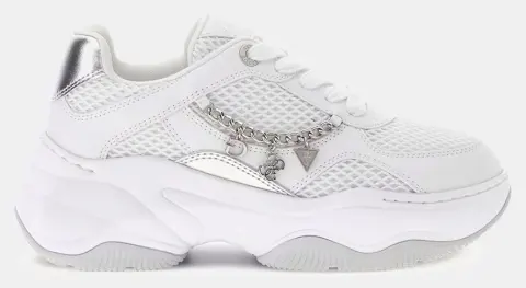 GUESS HARPAA ΠΑΠΟΥΤΣΙ ΓΥΝΑΙΚΕΙΟ FLPHARELE12-WHITE White