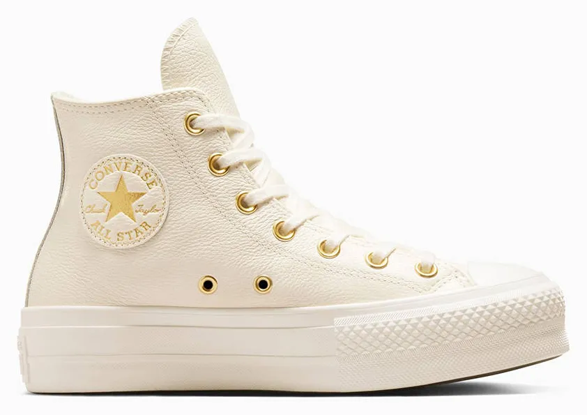 CONVERSE CHUCK TAYLOR ALL STAR LIFT PLATFORM GOLD A12764C-286 Biege