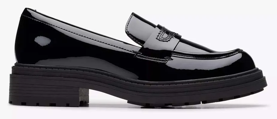 CLARKS Orinoco3 Edge 26183173-Black Pat Black