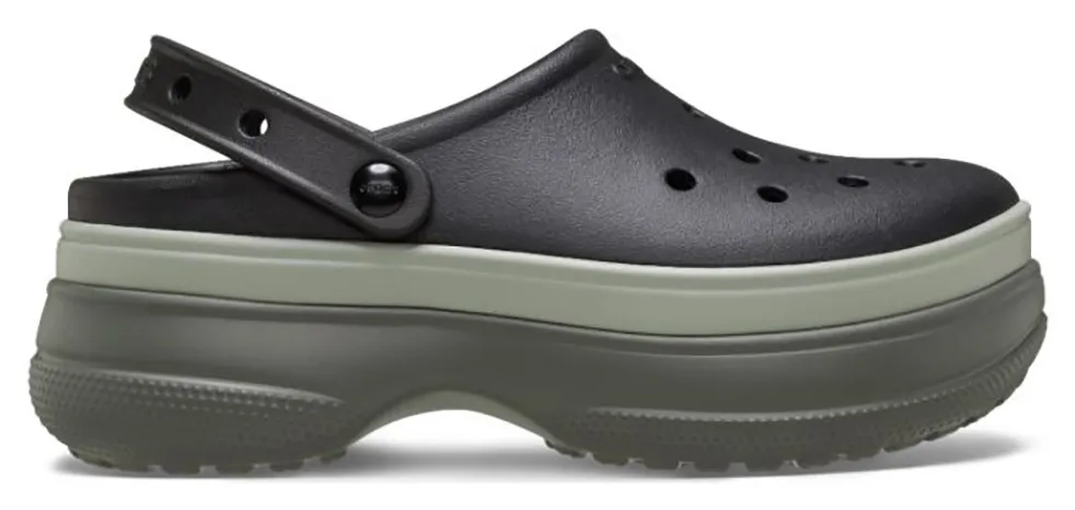 CROCS Classic Stacked Clog 211355-001 Black