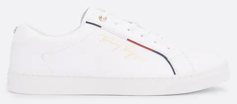 TOMMY HILFIGER TOMMY HILFIGER SIGNATURE SNEAKER FW0FW06322-YBR White