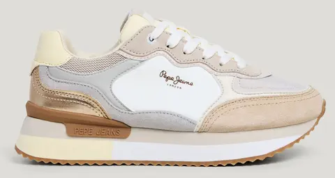 PEPE JEANS DROP 1 RUSPER RACER W ΠΑΠΟΥΤΣΙ ΓΥΝΑΙΚΕΙΟ PLS600041-817 OffWhite