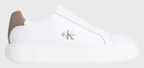 CALVIN KLEIN JEANS CHUNKY CUPSOLE LACEUP LTH YM0YM01344-05O OffWhite