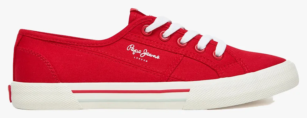 PEPE JEANS DROP 2 BRADY BASIC W ΠΑΠΟΥΤΣΙ ΓΥΝΑΙΚΕΙΟ PLS31287-255 Red
