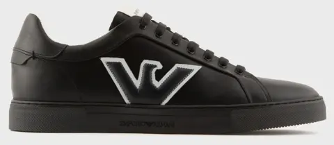 EMPORIO ARMANI SNK SHINY SOFT MFA X4X598XN633-K001 TotalBlack