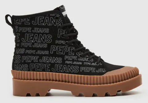 PEPE JEANS ASCOT SOUP ΠΑΠΟΥΤΣΙ ΓΥΝΑΙΚΕΙΟ PLS50464-999 Black