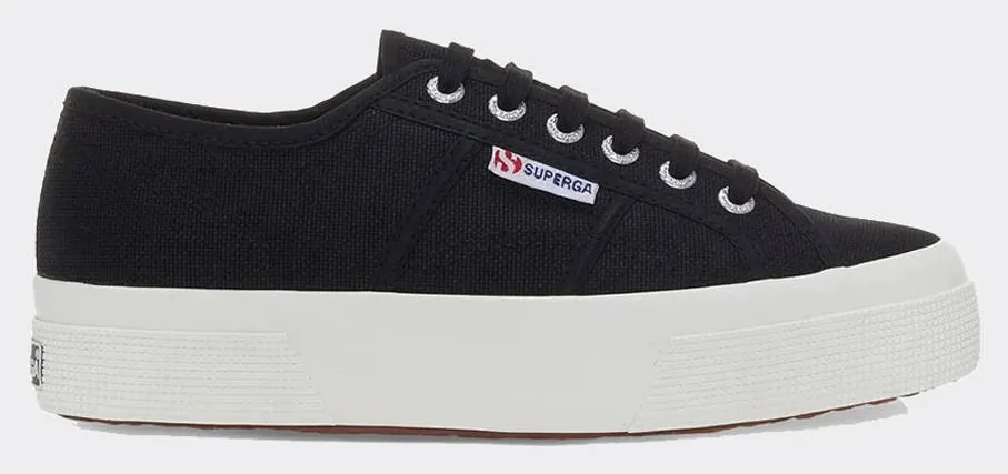 SUPERGA E55216 2740 PLATFORM S21384W-ADK Black