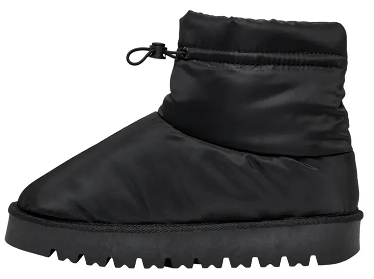 NYLON SHORT BOOT ONLY SNOW-1 BLACK ONLY