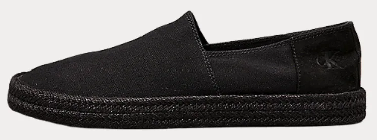 ESPADRILLE CALVIN KLEIN INJ CV SU TRIPLE BLACK CALVIN KLEIN