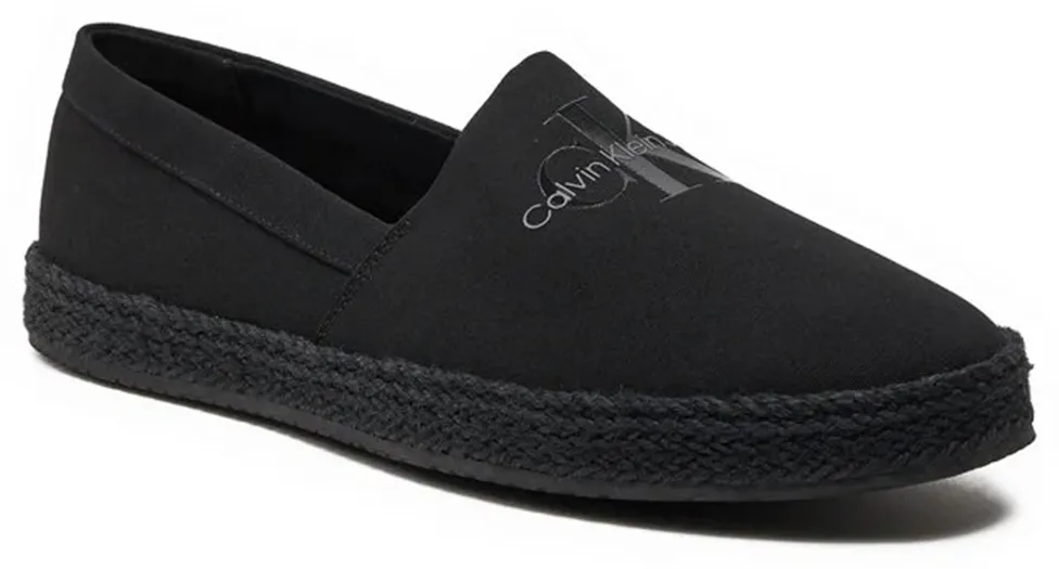 SLIP ON CALVIN KLEIN ESPADRILLE ML TRIPLE BLACK CALVIN KLEIN