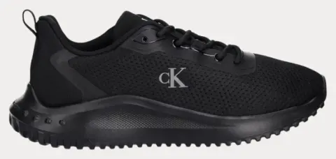 SNEAKER CALVIN KLEIN EVA RUNNER MIX MESH TRIPLE BLACK CALVIN KLEIN