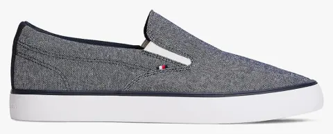 TOMMY HILFIGER HARLEM CORE II SLIP ON CHAMBRAY FM0FM05819-DW5 NavyBlue