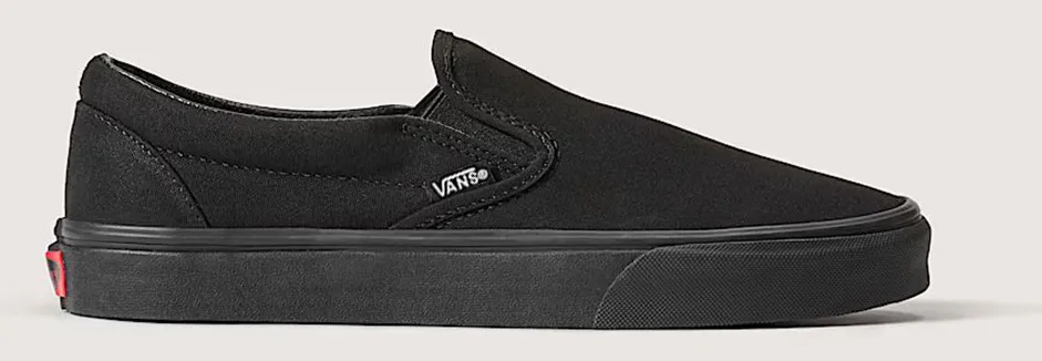 VANS Classic Slip-On VN000EYEBKA1-Black/Black Black