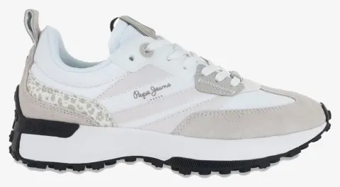 PEPE JEANS DROP 1 LUCKY PRINT ΠΑΠΟΥΤΣΙ ΓΥΝΑΙΚΕΙΟ PLS60005L-800 White