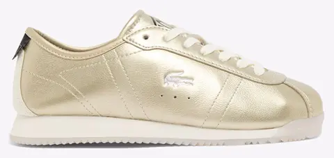 LACOSTE ΥΠΟΔΗΜΑ ΓΥΝΑΙΚΕΙΟ CLUB-LOW 126 7 37-51SFA0137AAN-0000 Gold