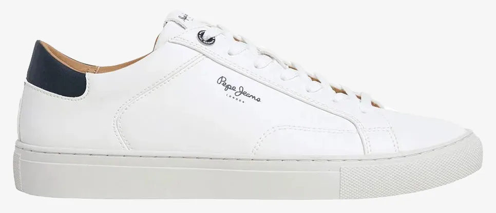 PEPE JEANS DROP 1 JOE BASIC ΠΑΠΟΥΤΣΙ ΑΝΔΡΙΚΟ PMS00048-800 White
