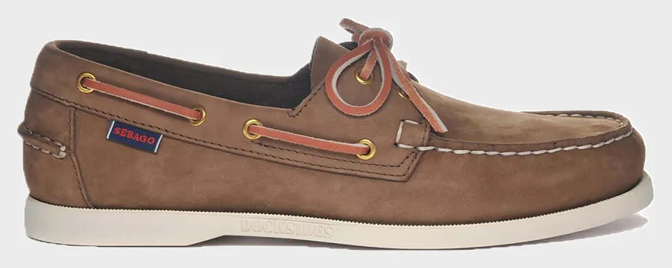 SEBAGO DOCKSIDES PORTLAND NUBUCK L7000GA0-176 Brown
