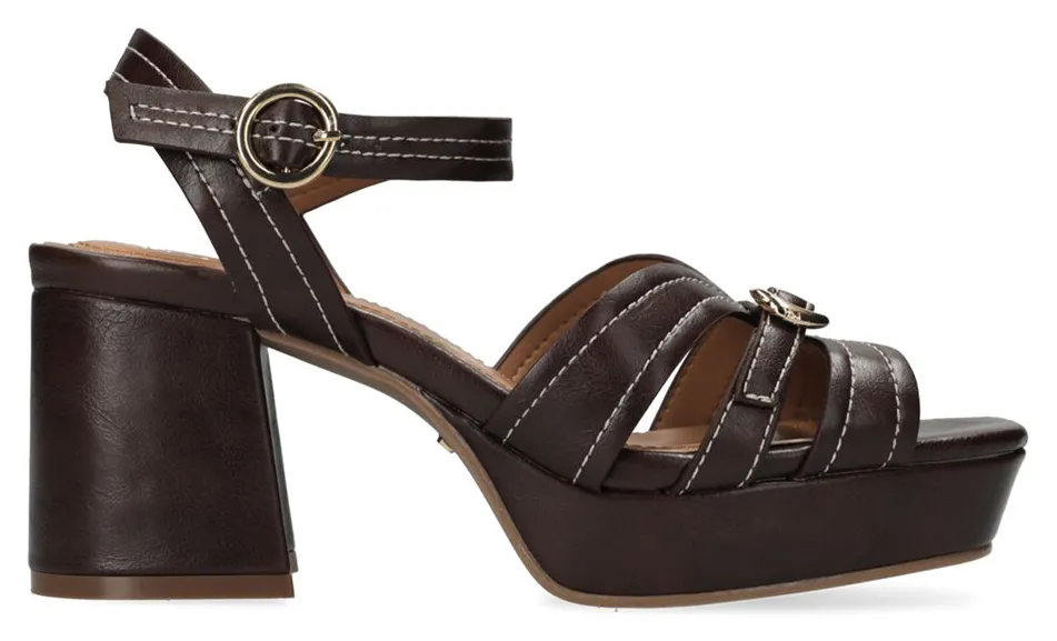 MEXX TOBIE NICKY Heeled sandal MI001603061W-2006 DarkBrown