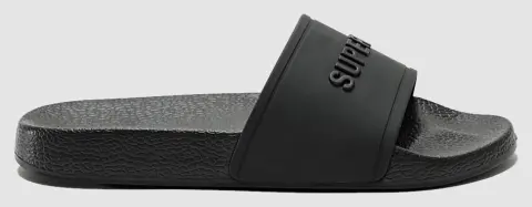 SUPERDRY D3 SDNA PREMIUM GRAPHIC POOL SLIDE ΠΑΠΟΥΤΣΙ ΑΝΔΡΙΚΟ MF310292A-02A Black