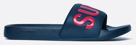 SUPERDRY D3 SDNA SUPERDRY POOL SLIDE ΠΑΠΟΥΤΣΙ ΑΝΔΡΙΚΟ MF310291A-09S NavyBlue