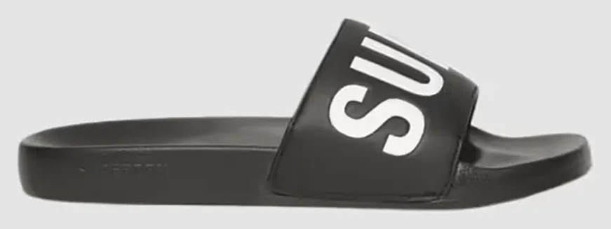 SUPERDRY D3 SDNA SUPERDRY POOL SLIDE ΠΑΠΟΥΤΣΙ ΑΝΔΡΙΚΟ MF310291A-33B Black