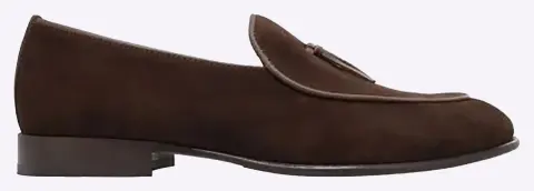 KALOGIROU ANDRES SUE ΜΟΚΑΣΙΝΙΑ & LOAFERS ΚΑΛΟΓΗΡΟΥ ANDRES SUE-ΕΒΑΝΟ DarkBrown