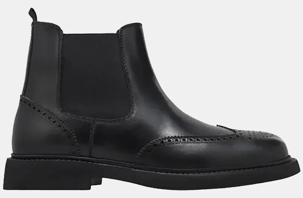 KALOGIROU BROGUE LEA BROGUE ΜΠΟΤΑΚΙ KONTO ΚΑΛΟΓΗΡΟΥ BROGUE LEA-BLACK Black