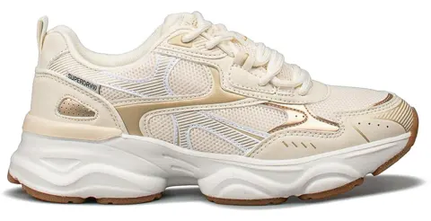 SUPERDRY SDSS26282 SUNDRIFT MOQS 800 SNEAKER ΠΑΠΟΥΤΣΙ ΓΥΝΑΙΚΕΙΟ SDSS26282-CREAM/WHITE Cream