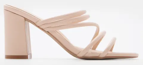 LUIGI DESIGN - Mules με Πολλαπλά Λουράκια - Μπεζ