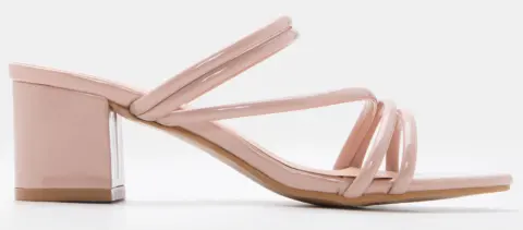 LUIGI DESIGN - Mules με Πολλαπλά Λουράκια - Μπεζ
