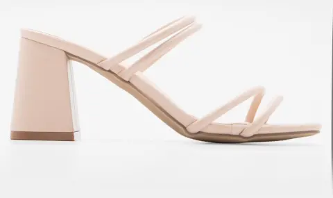 LUIGI DESIGN - Mules με Πολλαπλά Λουράκια - Μπεζ