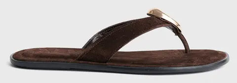ALE ΥΠΟΔΗΜΑΤΑ ΔΕΡΜΑ 8Y23664-CHOCO Brown