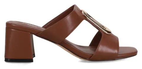 MIGATO ΣΑΝΔ ΜΑΤ ΜΕ ΔΙΑΚ.ΜΕΤΑΛΛΟ BROWN 100046853012-BROWN Brown