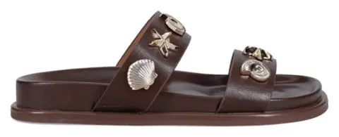 MIGATO ΣΑΝΔ. ΜΑΤ ΜΕ ΜΤΚΛ ΔΙΑΚ. ΚΟΧΥΛΙΑ BROWN 100046092012-BROWN Brown