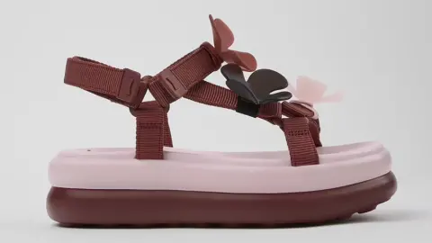 CAMPER Webbing Garnet Flower/Flotu.Gelat-Garnet K201726-014-014 Bordeux