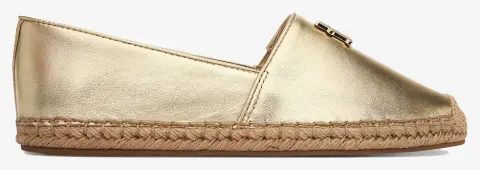 TOMMY HILFIGER TH LOGO GOLD ESPADRILLE FW0FW09473-0HS Gold