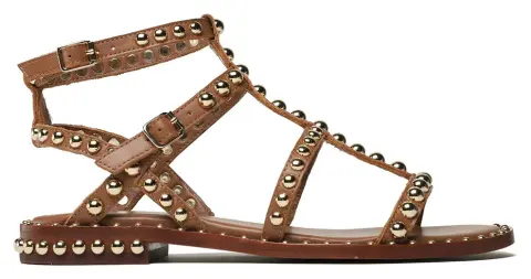 ASH S26-PRECIOUS02 COMBO B ΠΑΠΟΥΤΣΙ ΓΥΝΑΙΚΕΙΟ SS26M130289002-CINNAMON/BRASS Tan