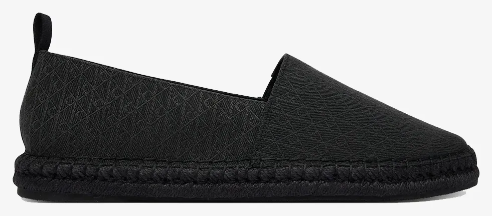 CALVIN KLEIN JEANS ESPADRILLE AOP CV HM0HM02231-0GT Black