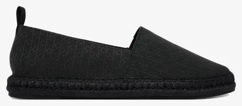 CALVIN KLEIN JEANS ESPADRILLE AOP CV HM0HM02231-0GT Black