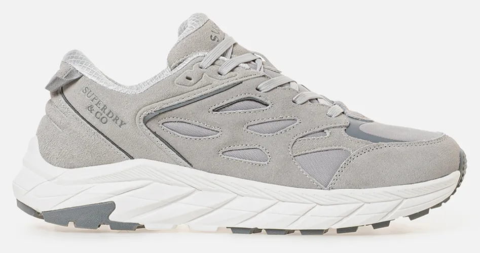 SUPERDRY SDSS26200 FLEXOR MOQS 500 SNEAKER ΠΑΠΟΥΤΣΙ UNISEX SDSS26200-LT.GRAY LightGray
