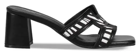 MIGATO ΣΑΝΔ. ΥΦ. ANIMAL ΦΑΣΑ ΜΕ ΣΧΕΔΙΟ WHITE/BLACK 100034384056-WHITE/BLACK Black