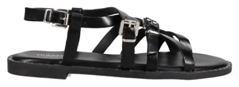 MIGATO ΣΑΝΔ. ΜΑΤ ΜΕ ΔΙΑΚ. ΑΓΡΑΦΕΣ & ΛΟΥΡΑΚΙΑ BLACK 100045587014-BLACK Black