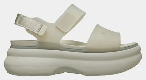 CROCS Soho Frosted Y Strap Sandal 212651-1WY LightGray