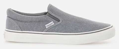 SUPERDRY SDSS26301 ELIOS MOQS 600 VULCANIZED ΠΑΠΟΥΤΣΙ ΑΝΔΡΙΚΟ SDSS26301-ABALONE SHELL Gray
