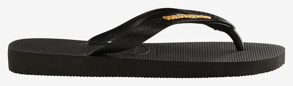 HAVAIANAS HAV. TOP LOGO METALLIC 4127244-01069 Black